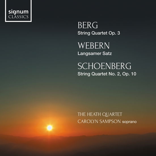 Cover for Heath Quartet · Berg: String Quartet - Webern: Langsamer Satz - Schoenb (CD) (2022)