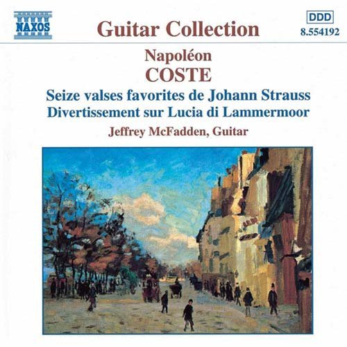 Cover for Coste / Mcfadden · Seize Valses Favorites De Johann Strauss Op 7 (CD) (1999)