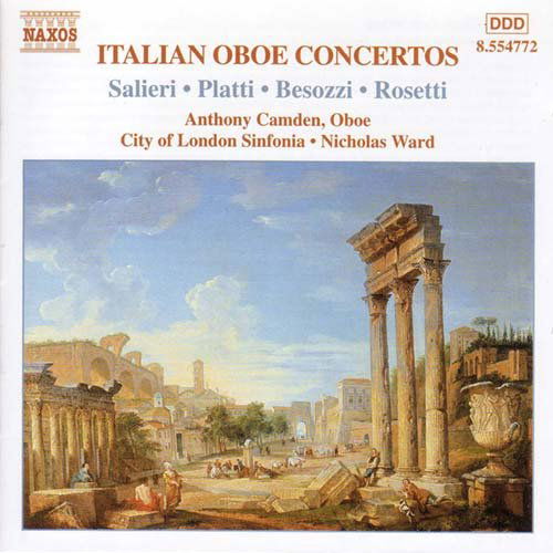 Italian Oboe Concertos 2 - Anthony Camden - Música - NAXOS - 0636943477229 - 3 de dezembro de 2001