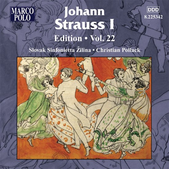 Cover for Strauss I / Slovak Sinfonietta / Zilina / Pollack · Strauss Edition 22 (CD) (2012)
