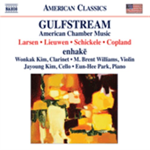 Cover for Lieuwen / Larsen / Enhake Ensemble / Ryan · Gulfstream: American Chamber Music (CD) (2011)