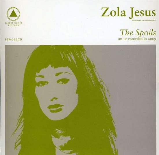 Spoils - Zola Jesus - Musique - SACBO - 0656605432229 - 19 octobre 2010