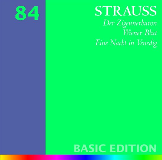 Cover for Strauss · Strauss-zigeunerbaron [84] (CD)