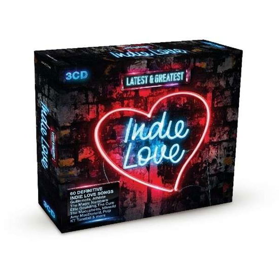 Cover for Latest and Greatest Indie Love · Latest &amp; Greatest - Indie Love (CD) (2015)