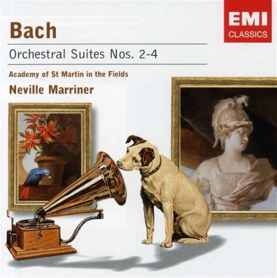 Cover for Marriner.n.sir / Acad.of St.mart · Bach: Orchestral Suites No.2-4 (CD) (2008)