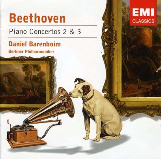 Cover for Berliner Philharmoniker / Barenboim Daniel · Piano Concertos 2 &amp; 3 (CD) (2005)