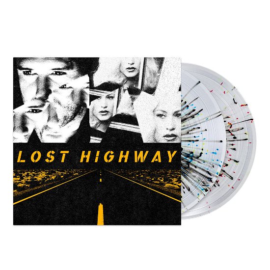 Cover for Angelo Badalamenti · Lost Highway (OST) (LP) [25th Anniversary Clear Splatter Vinyl edition] (2022)