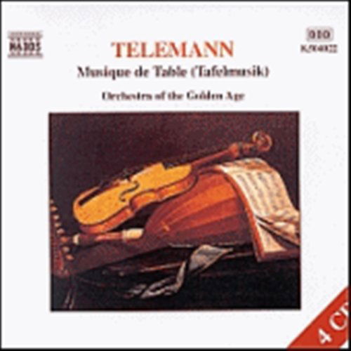 Cover for Telemann / Orchestra of the Golden Age · Musique De Table (CD) [Box set] (2001)