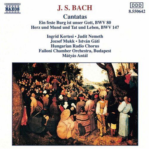 Cover for Bach / Antal / Fco · Cantatas 80 &amp; 147 (CD) (1994)