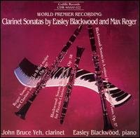 Clarinet Sonatas - Blackwood / Reger / Yeh - Musikk - CEDILLE - 0735131902229 - 7. oktober 1996