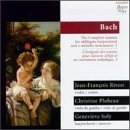 Cover for Rivest / Plubeau / Soly · J.S. Bach: The Complete sonata (CD) (2014)