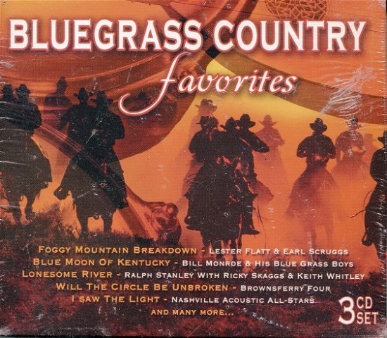 Various Artists · BLUEGRASS COUNTRY FAVORITES-Lester Flatt&Earl Scruggs,Bill Monroe,Ralp (CD)