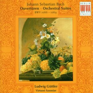 Orchestral Suites, Bwv 1066-1069 - Bach / Virtuosi Saxoniae / Guttler - Musiikki - Berlin Classics - 0782124900229 - tiistai 20. toukokuuta 1997