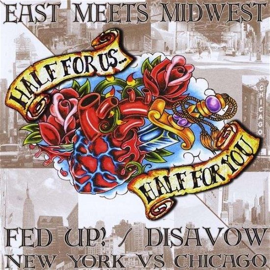 Cover for Fed Up/Disavow · Split (CD) (2017)