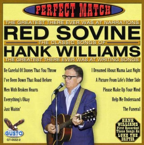 Cover for Red Sovine · Perfect Match-songs of Hank Williams (CD) (2013)
