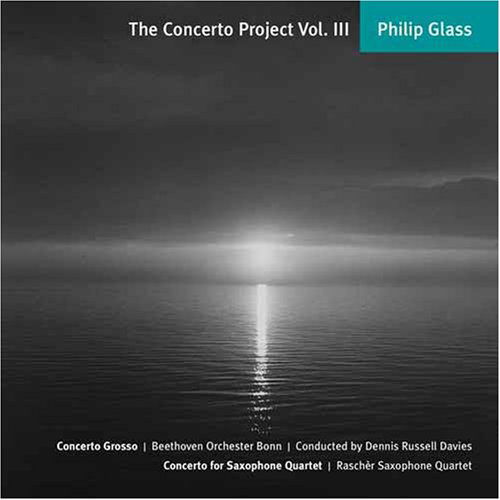 Rascher Saxophone Quartet / Davies/+ · Glassconcerto Project Vol 3 (CD) (2008)