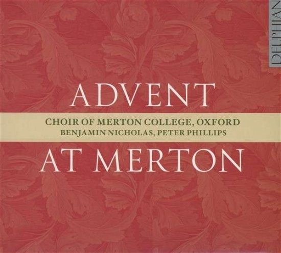 Cover for Choir Of Merton College Oxford · Advent at Merton (CD) (2012)