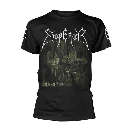 Cover for Emperor · Anthems (Sleeves) (T-shirt) [size M] [Black edition] (2017)