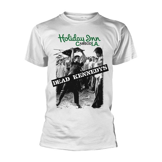 Cover for Dead Kennedys · Holiday Inn (T-shirt) [size M] [White edition] (2019)