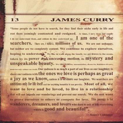 Cover for James Curry · James Curry 13 (CD) (2008)