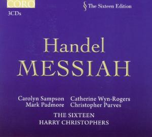 Messiah - Handel / Sixteen / Christophers - Musik - CORO - 0828021606229 - 9. september 2008