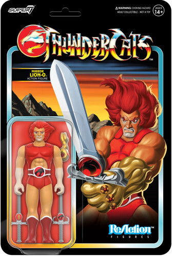 Cover for Thundercats Reaction Figures Wv 06 - Mirror Lion-o (MERCH) (2024)