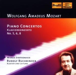 Cover for Buchbinder,rudolf / Wso · * Klavierkonzerte Nr.5,6+8 (CD) (2004)