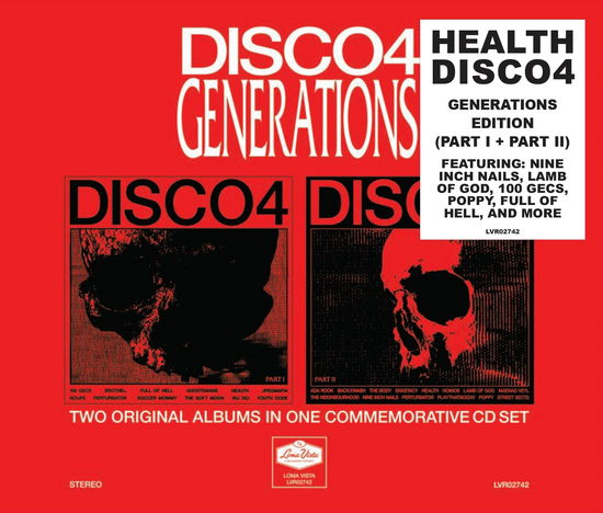 Disco4: Generations - Health - Musiikki - CONCORD - 0888072462229 - perjantai 26. elokuuta 2022