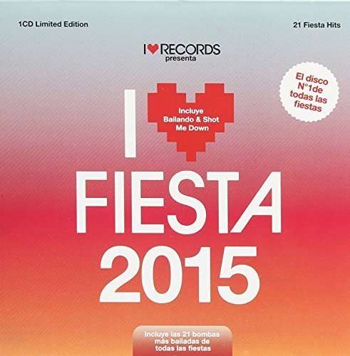 Cover for I Love Fiesta 2015 / Various (CD) (2014)