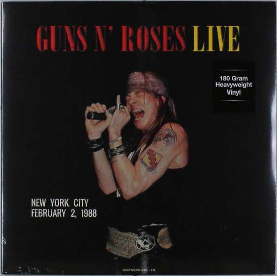 Cover for Guns N' Roses - Live in New Yo (LP) (2016)