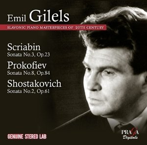 E. Gilelsscriabin Prokofiev Shosta. - Emil Gilels - Musiikki - PRAGA DIGITALS - 3149028075229 - perjantai 19. helmikuuta 2016