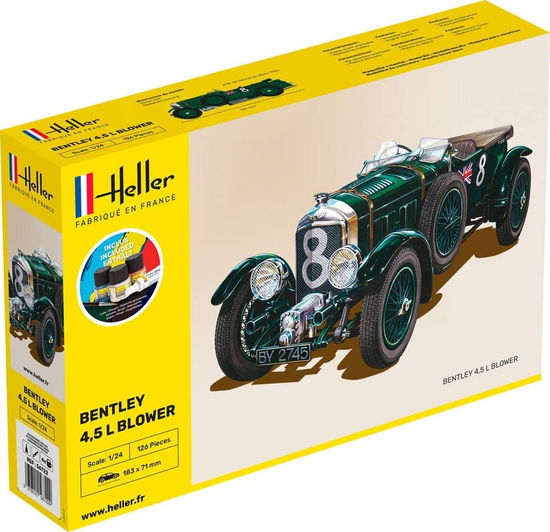 Cover for Heller · 1/24 Starter Kit Bentley 4,5 L Blower (Legetøj)