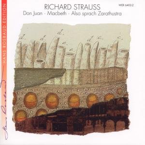 Cover for Rosbaud,h. / Sw German Rso · Strauss: Don Juan, Macbeth / Zarathustra,sprach (CD) (1992)
