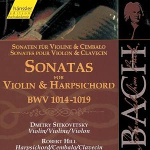 Cover for Dmitry Sitkovetsky · Sonatas For Violin Harpsichord Bw (CD) (2005)