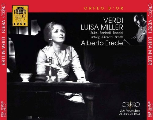 Luisa Miller - Verdi / Gialotti / Bonisolli / Ludwig / Smith - Musiikki - ORFEO - 4011790784229 - tiistai 27. huhtikuuta 2010