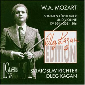 Sonaten für Violine & Klavier - Wolfgang Amadeus Mozart (1756-1791) - Musik - LIVE CLASSICS - 4015512001229 - 1993