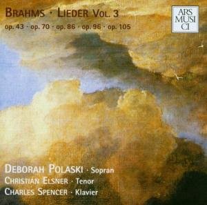 Cover for Johannes Brahms · Lied Edition Vol.3 (CD) (2012)