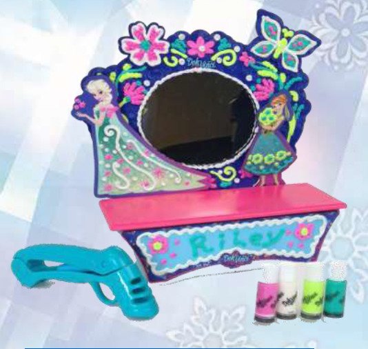 Cover for Play-Doh · Play Doh - Doh Vinci Vanity Featuring Disney Frozen Fever Frame Kit (Spielzeug) (2015)