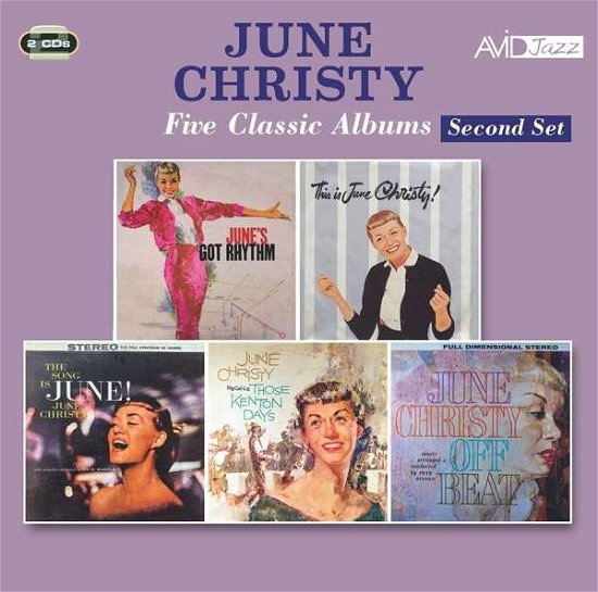 Five Classic Albums - June Christy - Music - AVID JAZZ - 5022810339229 - June 4, 2021