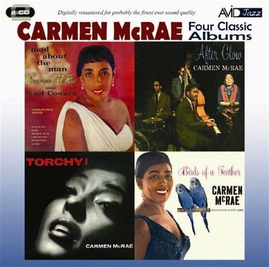 Cover for Carmen Mcrae · Four Classic Albums (Torchy! / After Glow / Mad About The Man / Birds Of A Feather) (CD) (2014)