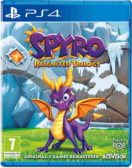 Cover for Activision · Spyro: Reignited Trilogy (PS4)