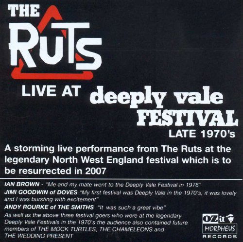 Live At Deeply Vale - Ruts - Musikk - CARGO UK - 5033531078229 - 17. august 2006