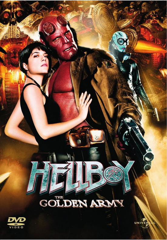 Cover for Hellboy - the Golden Army (DVD) (2024)