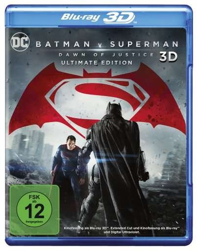 Batman V Superman: Dawn of Justice-blu-ray 3D - Ben Affleck,henry Cavill,amy Adams - Filmes -  - 5051890302229 - 3 de agosto de 2016