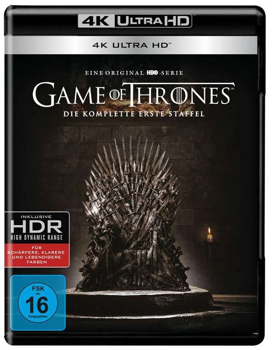 Cover for Sean Bean,mark Addy,nikolaj Coster-waldau · Game of Thrones: Staffel 1 (4K Ultra HD) (2018)
