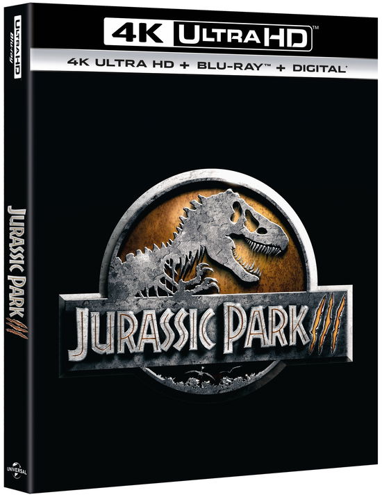 Cover for Jurassic Park 3 (4k Ultra Hd+b · Jurassic Park 3 (4K+Br) (4K Ultra HD/BD) (2021)