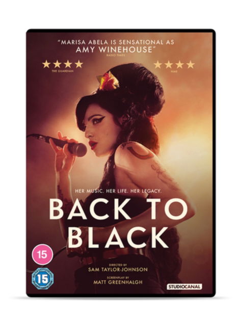 Cover for Back to Black DVD (DVD) (2024)