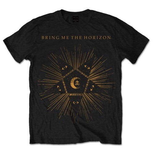 Bring Me The Horizon Unisex T-Shirt: Black Star - Bring Me The Horizon - Merchandise - ROFF - 5055295376229 - 7. januar 2015