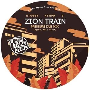 Cover for Ujahm &amp; Zion Train · Pressure (7&quot;) (2018)