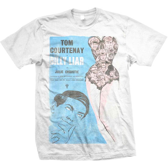 Cover for StudioCanal · StudioCanal Unisex T-Shirt: Billy Liar (T-shirt) [size S] [White - Unisex edition]